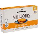 Mejillones Gallegos Escabeche 8/12 Piezas