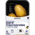 Patatas Salsa Yogur Microondas