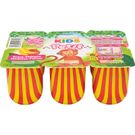 Petit Suisse de Fresa y Plátano Pack de 6 Und.