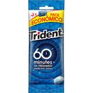 Chicles 60 Minutes Fresh Menta, Pack-3