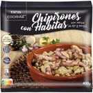 Tapa de Chipirones con Habitas y Salsa
