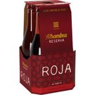 Cerveza Reserva Roja Botella Cristal Pack-4