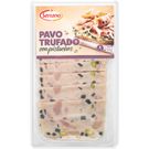 Pavo Trufado con pistachos
