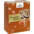 Cono Vainilla Caramelo Salado 4x71 gr