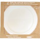 Plato Caña de Azúcar 22 cm, Biodegradable