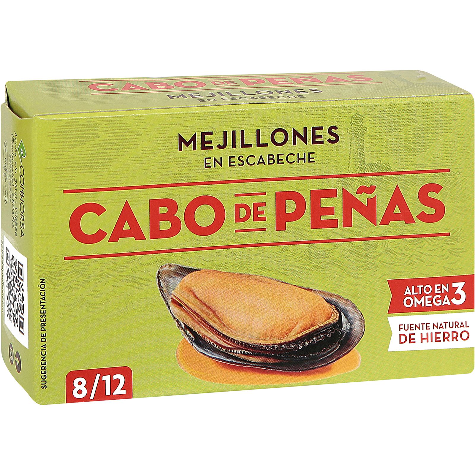 Mejillones en Escabeche 8/12 Piezas