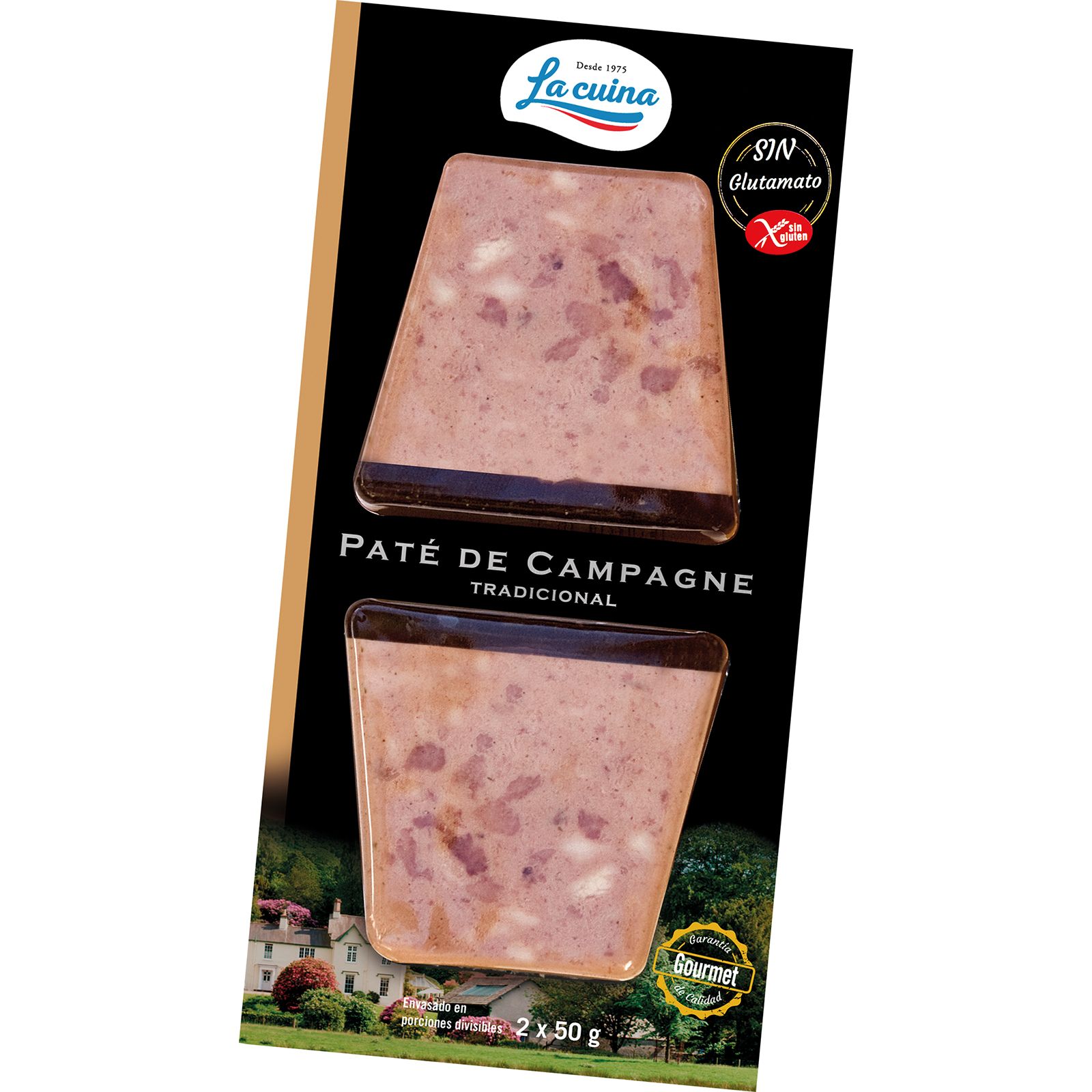 Paté Campagne Pack de 2 Unidades