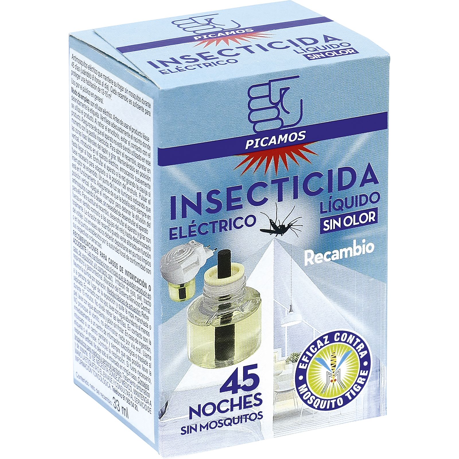 Insecticida Eléctrico Liquido Recambio