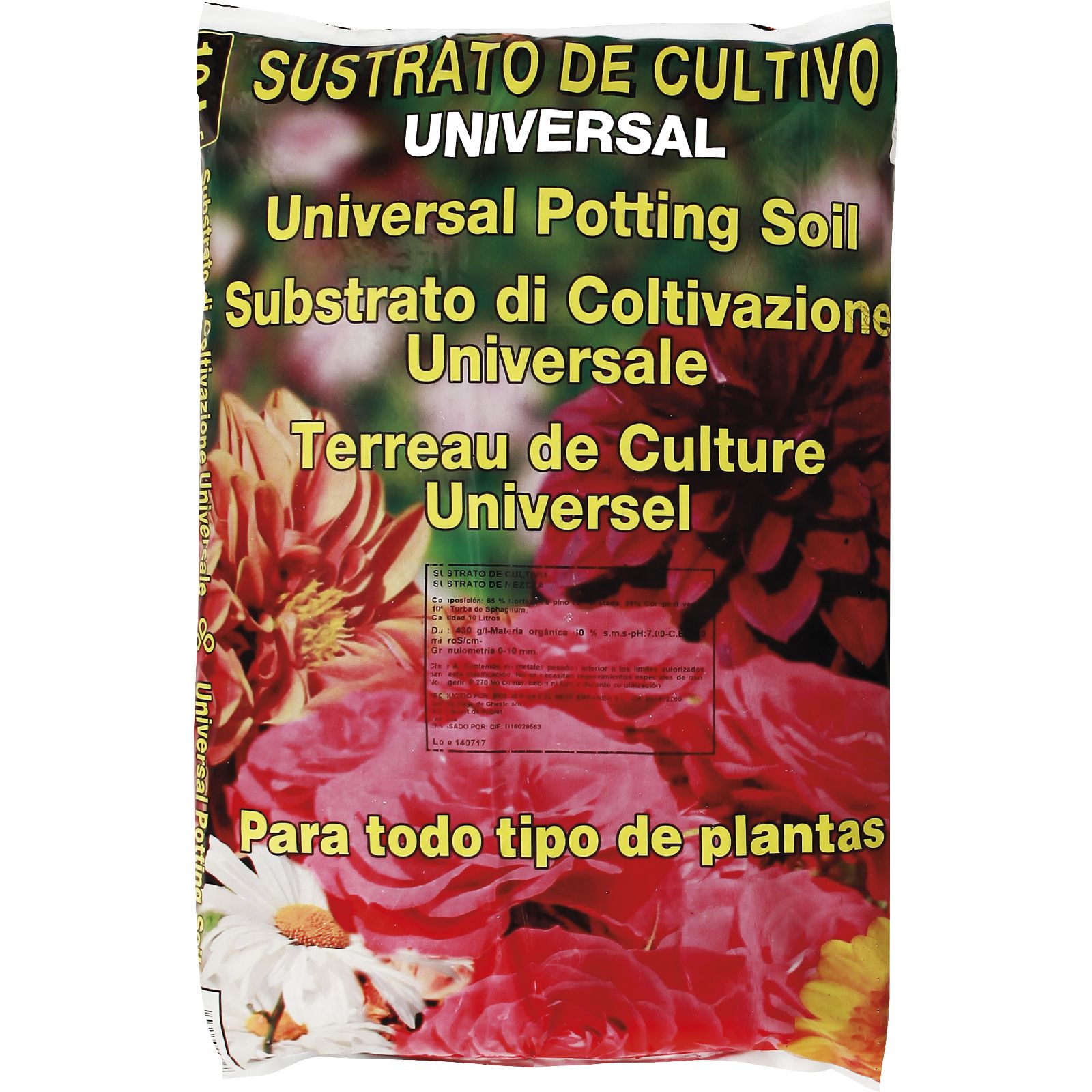 Sustrato Universal Ecológico 10 Litros