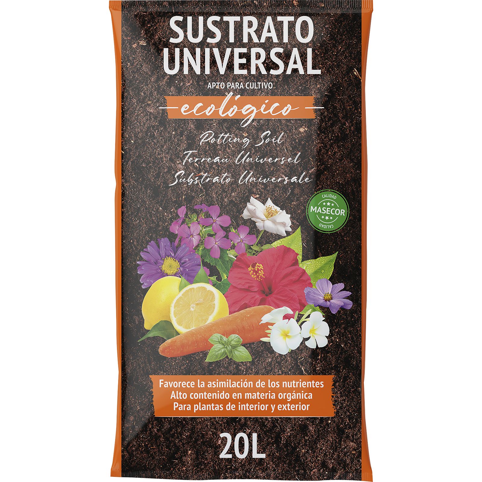 Sustrato Universal Ecológico 20 Litros