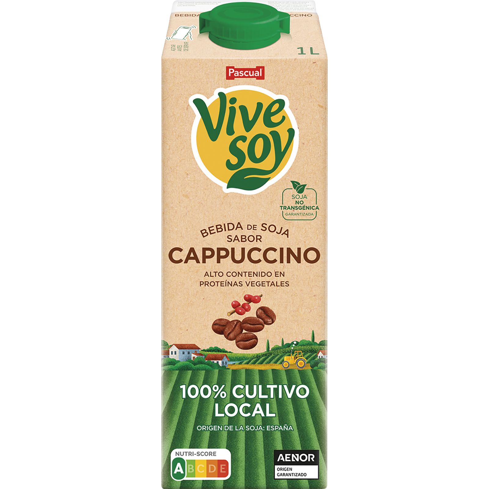 Bebida de Soja Sabor Capuccino