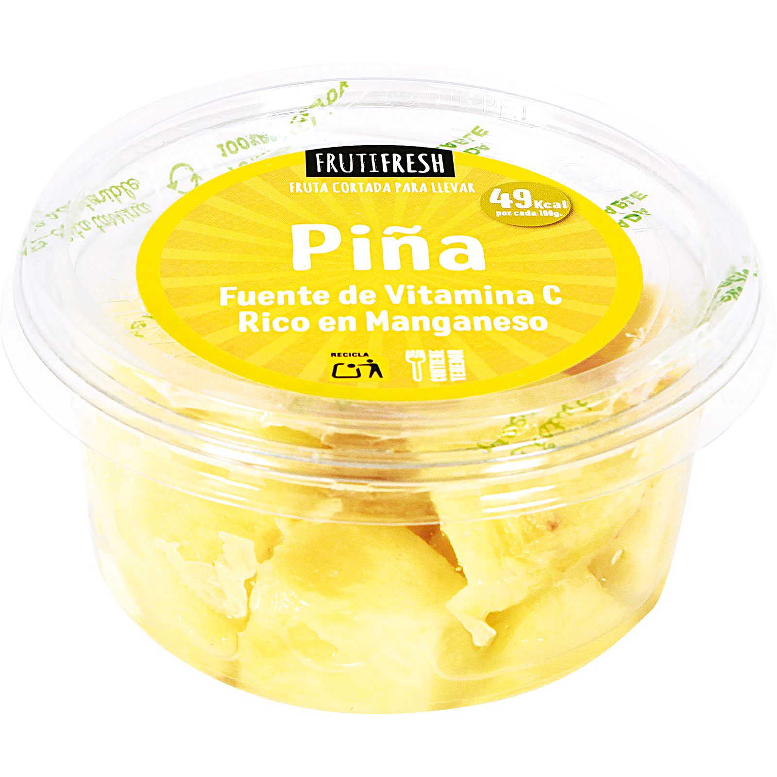 Piña Troceada Tarrina
