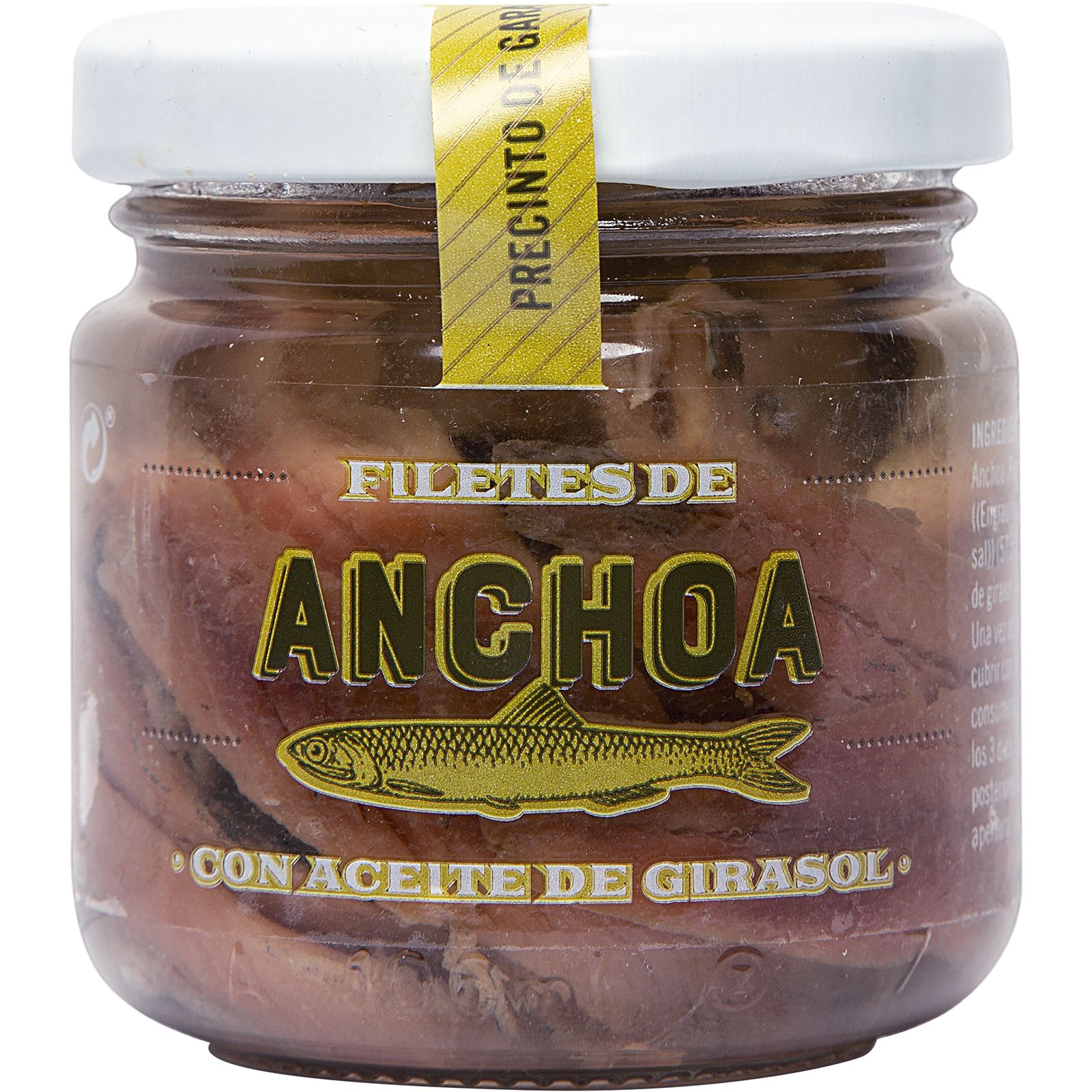 Filete de Anchoa Tarro de Cristal