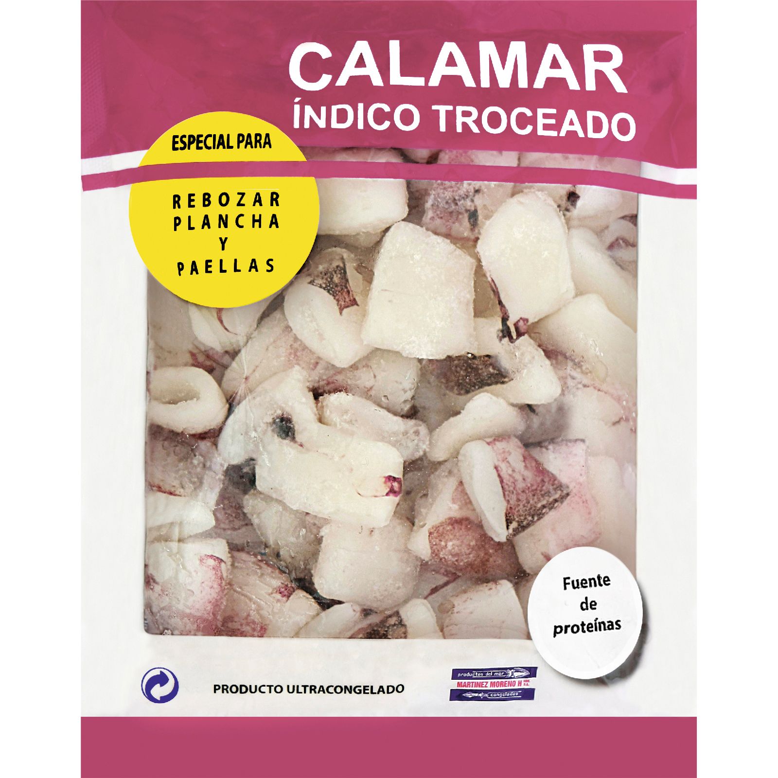 Calamar Troceado