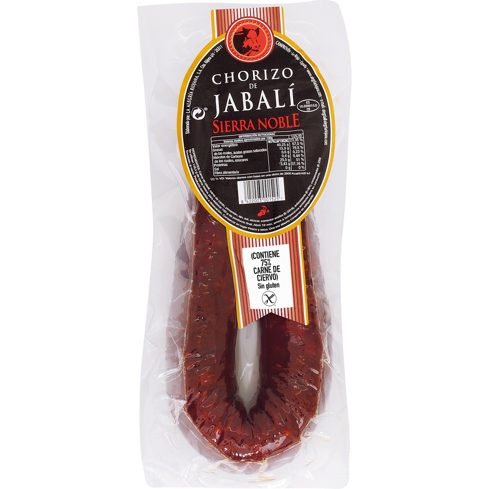 Chorizo de Jabalí Sarta