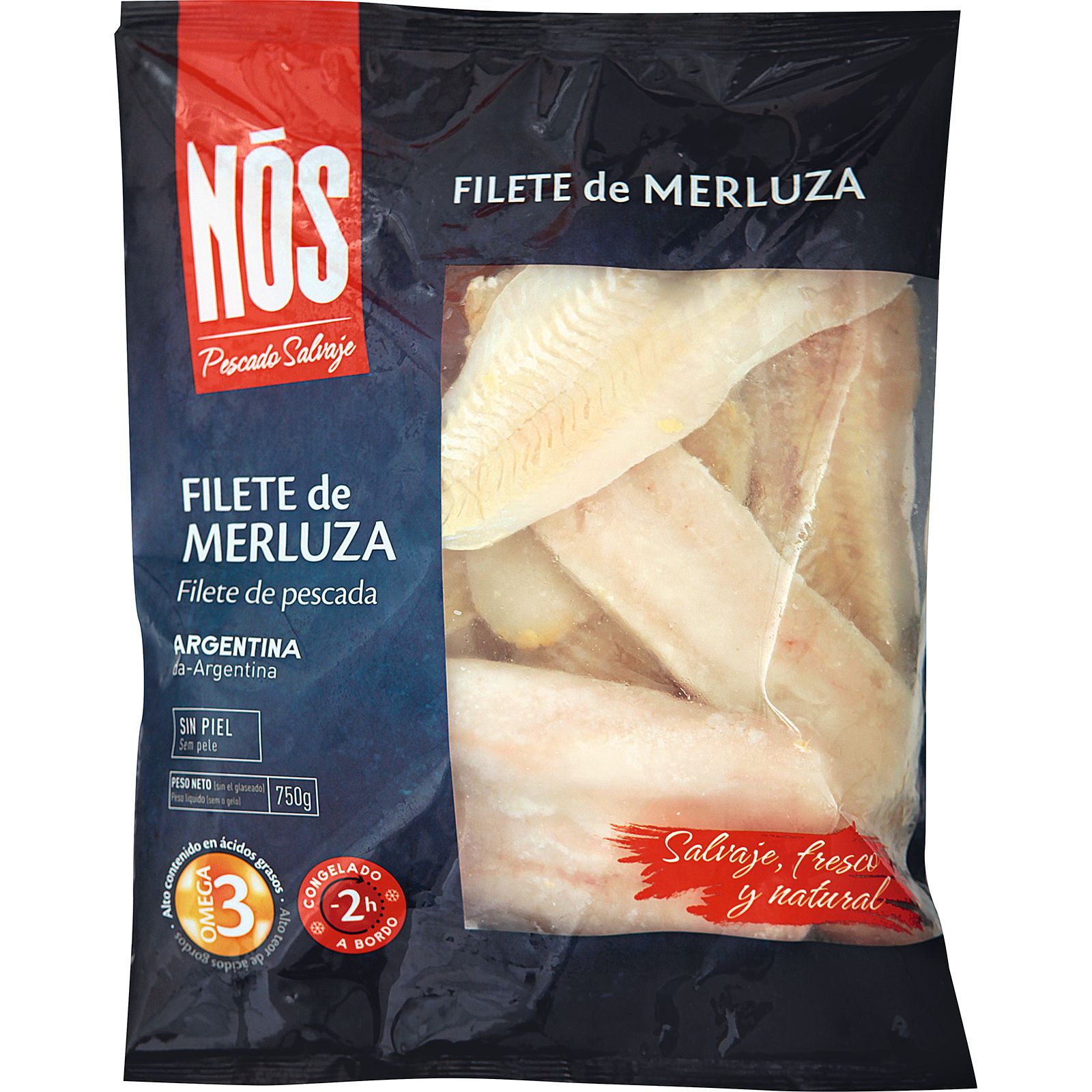 Filete de Merluza sin Piel