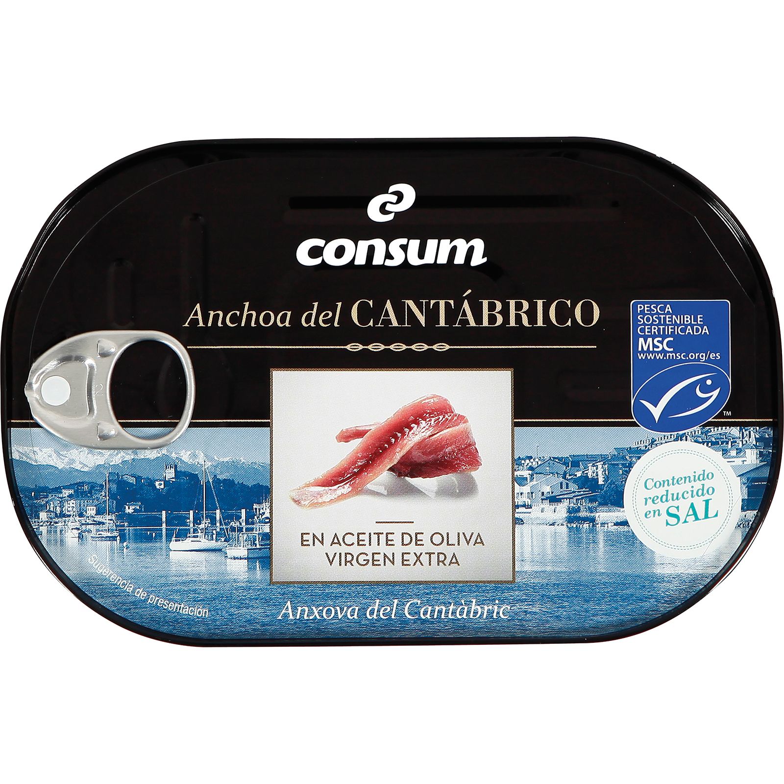 Anchoa del Cantábrico en Aceite de Oliva