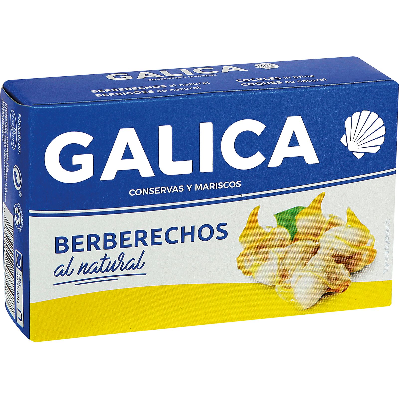 Berberechos al Natural Pequeños