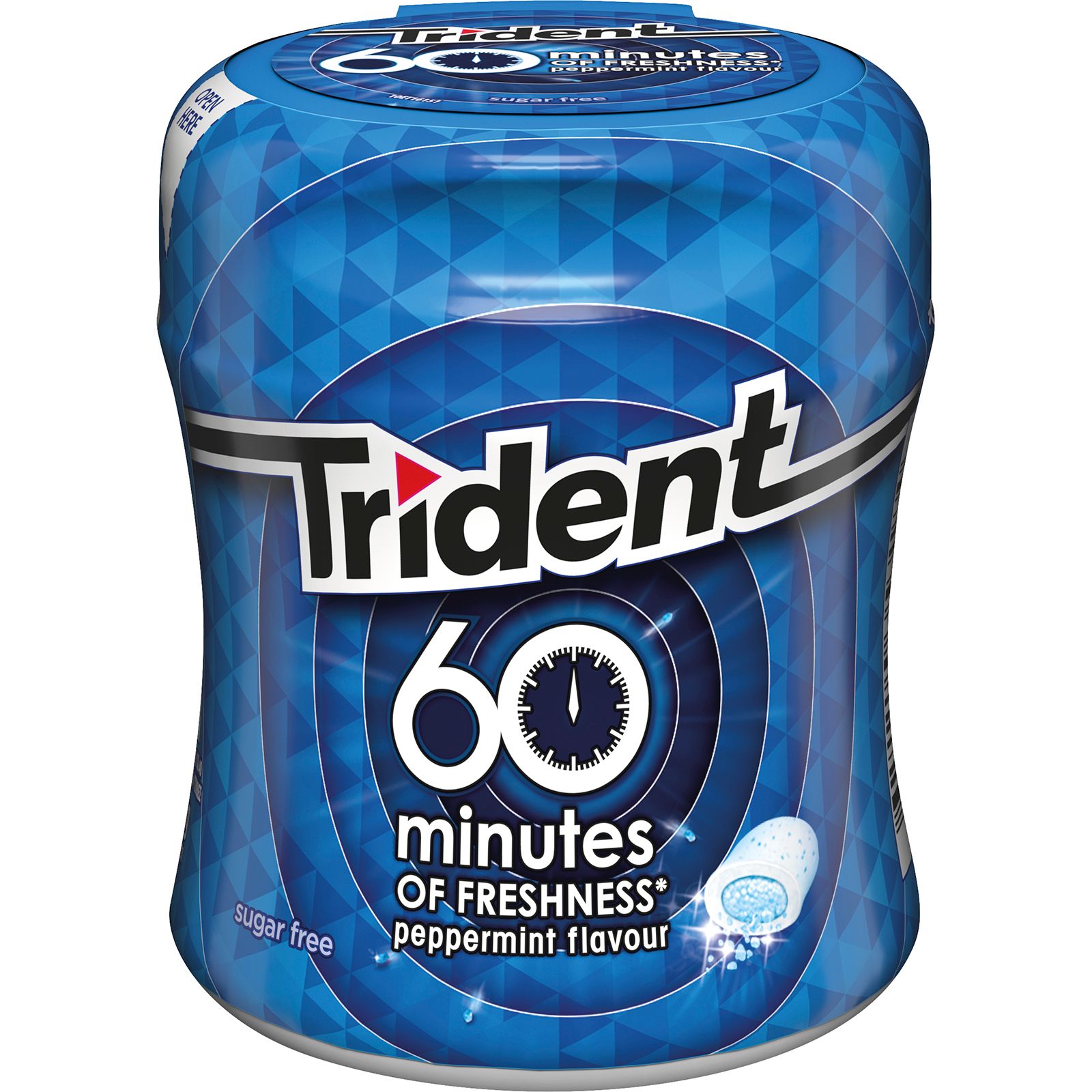 Chicle Bote 60 Minutos Sabor Menta