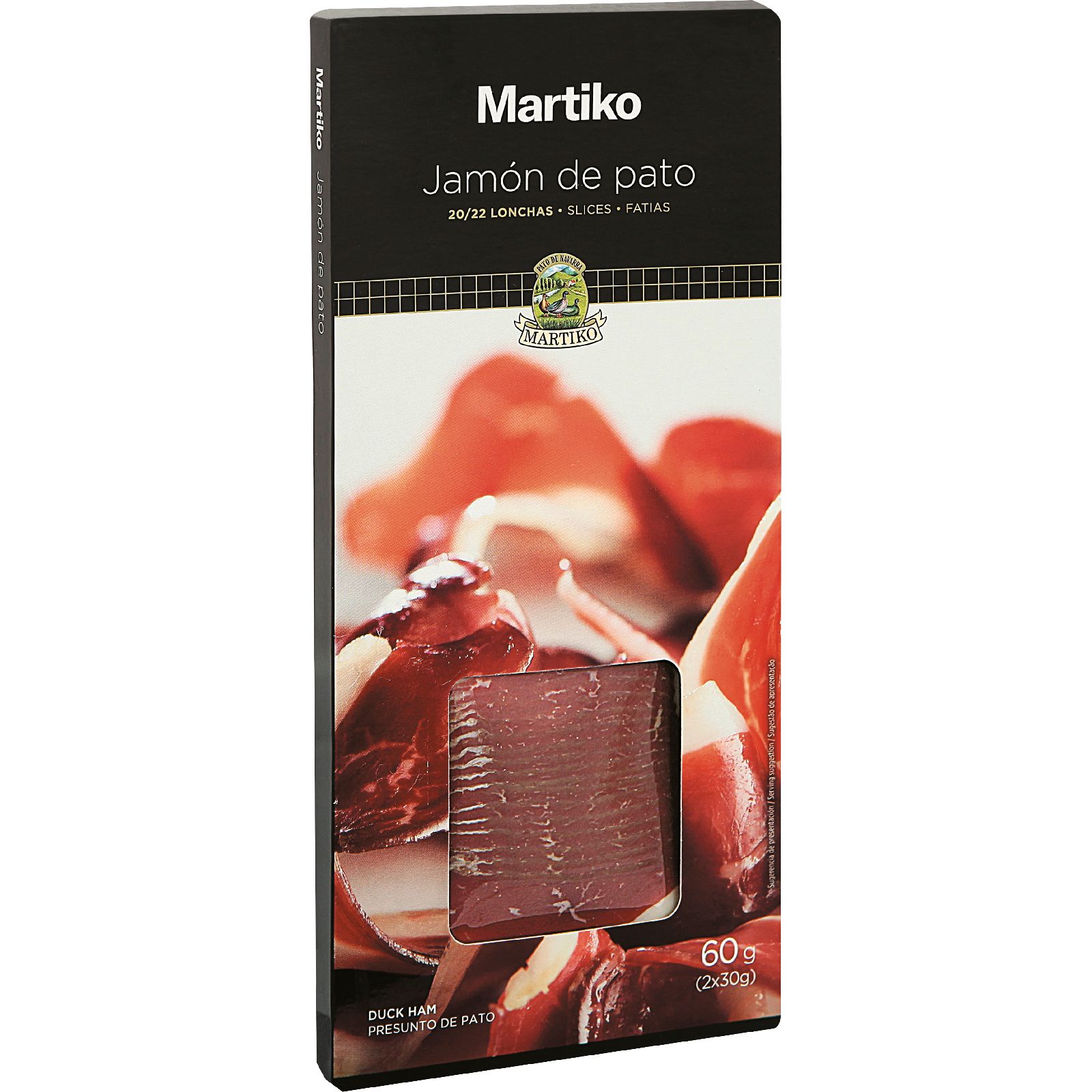 Jamón de Pato Lonchas Pack 2 Unidades