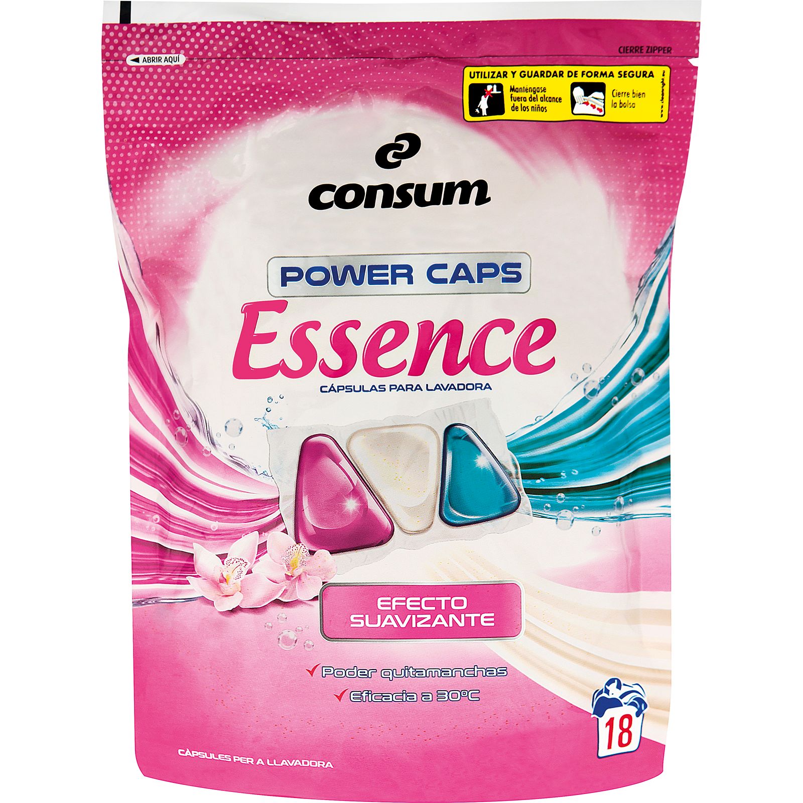 Detergente Cápsulas Efecto Suavizante