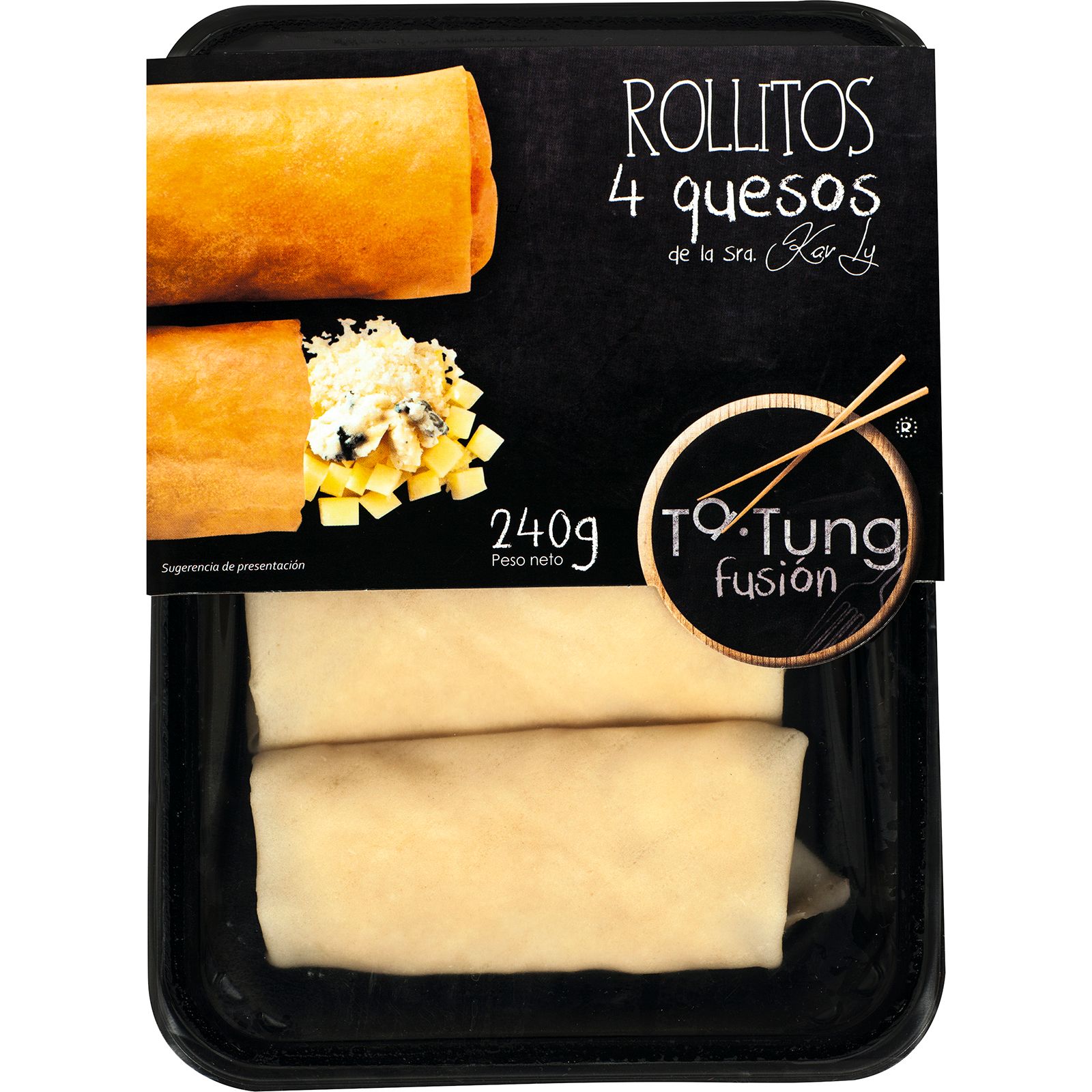 Rollitos de 4 Quesos