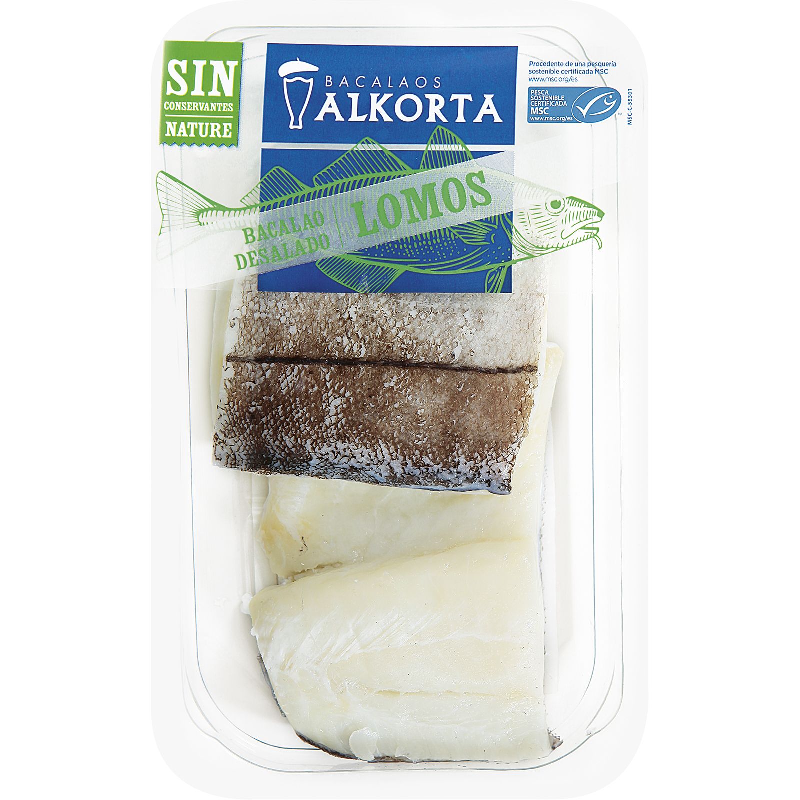 Lomo Bacalao Desalado