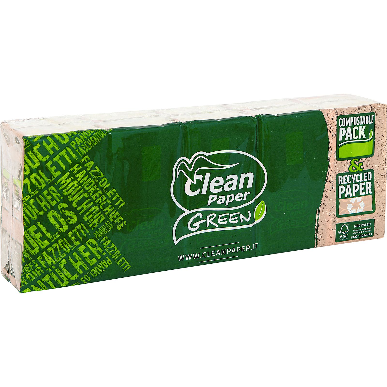 Pañuelo Reciclado 4 Capas Green