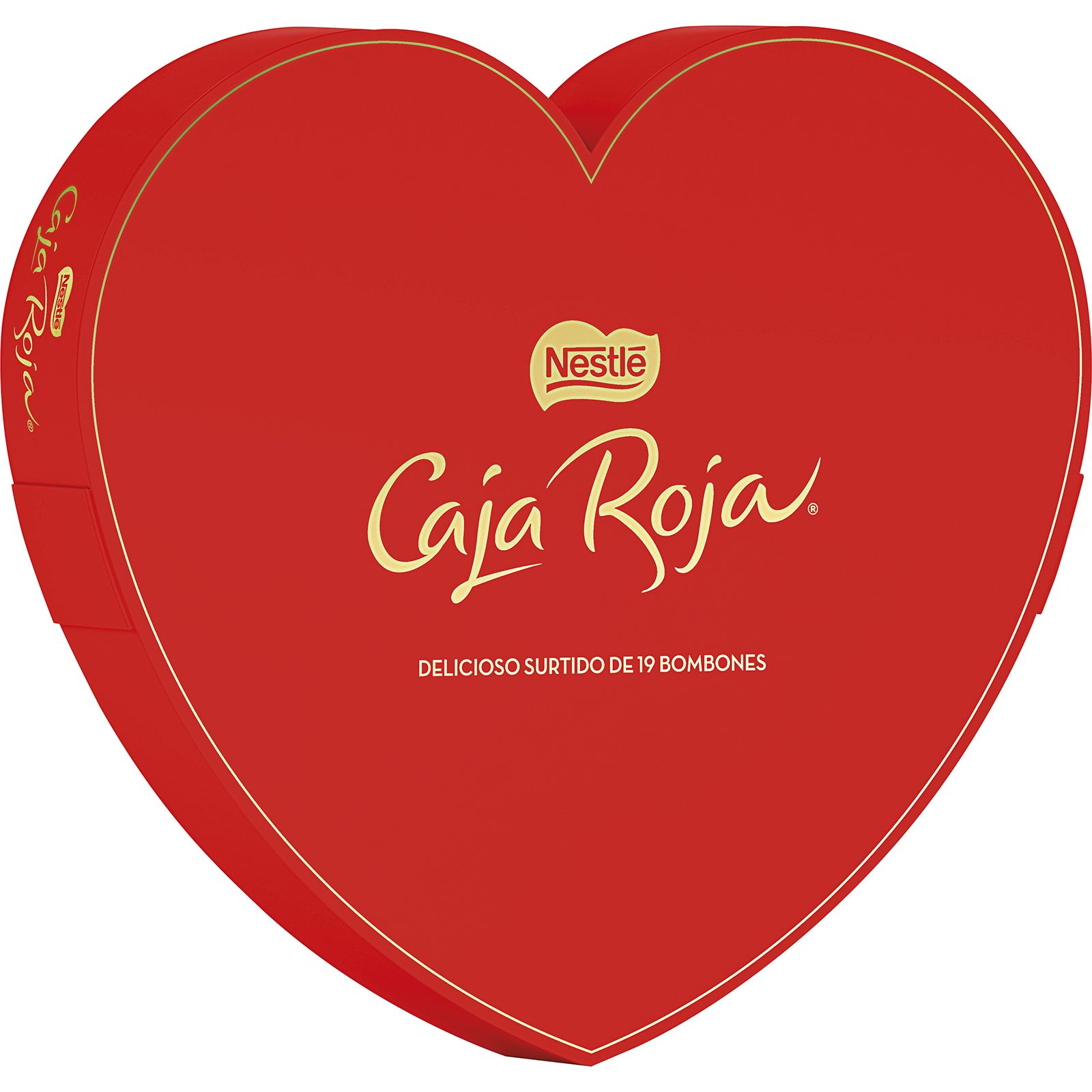 Bombones Caja Roja Estuche Corazón