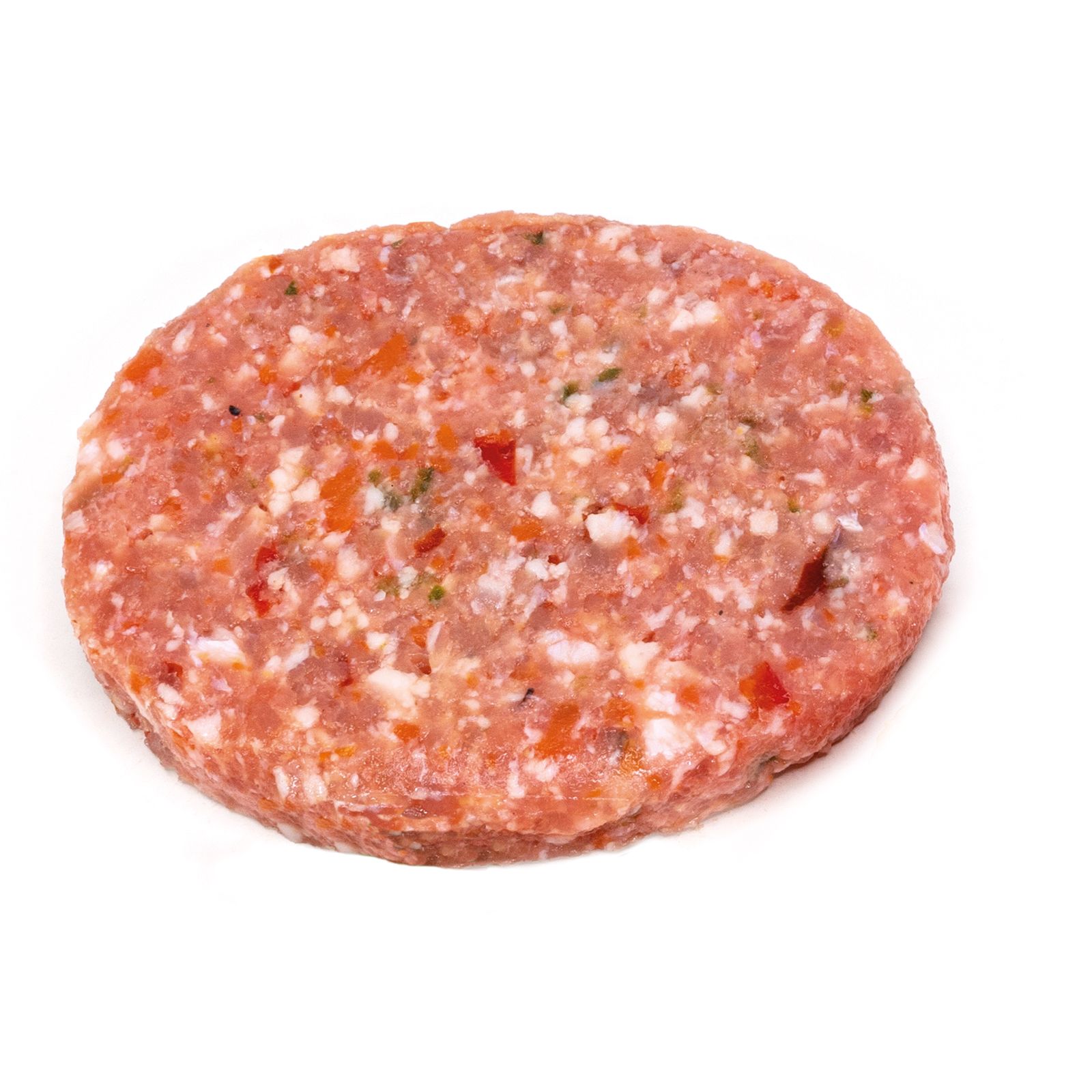 Burger de Cerdo y Pollo con Verduras