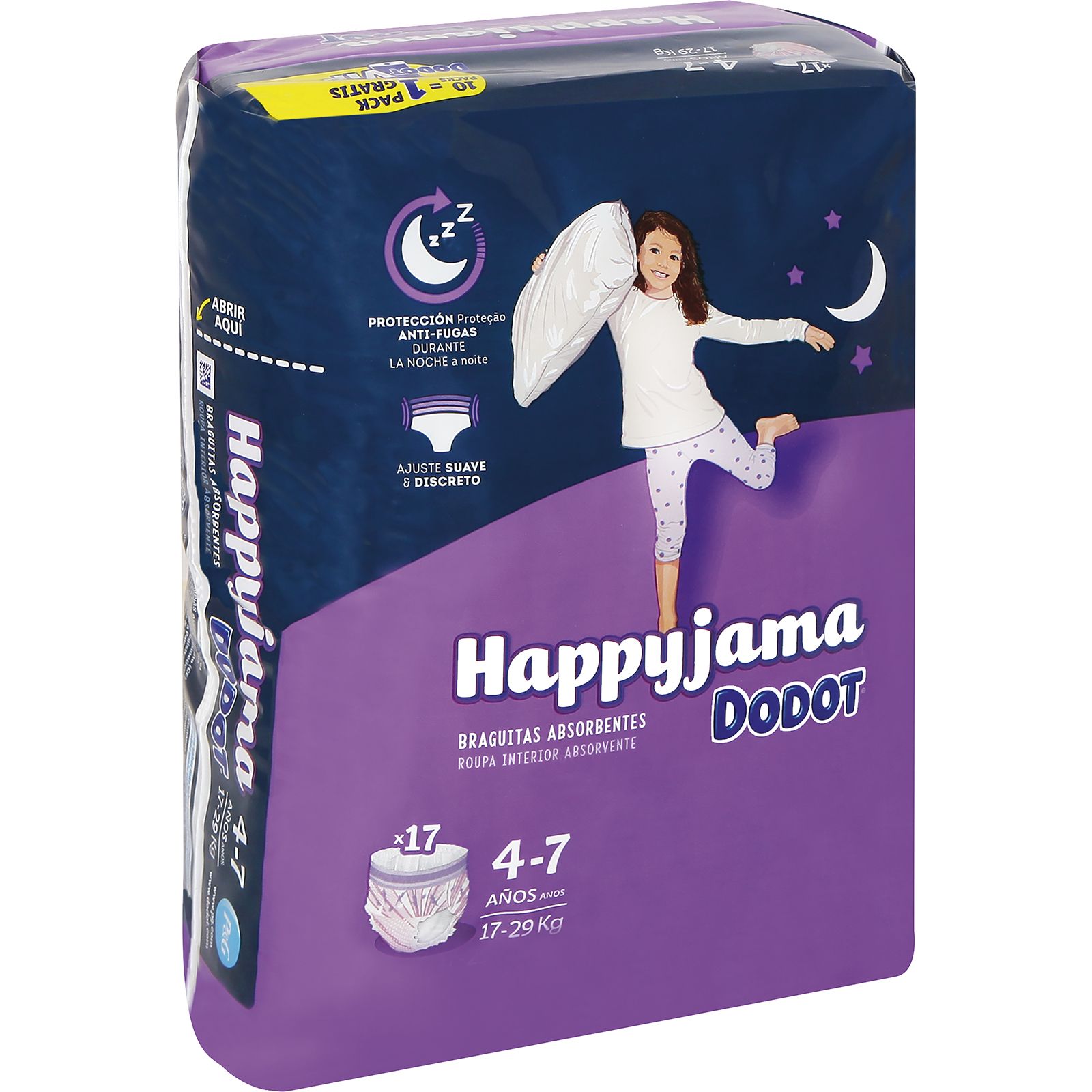 Happyjama Niña de 4 a 7 Años