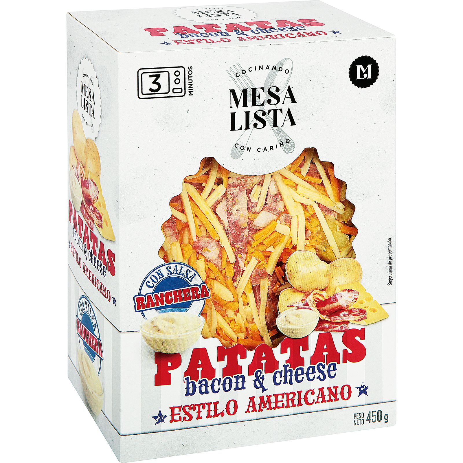 Patatas Bacon & Cheese