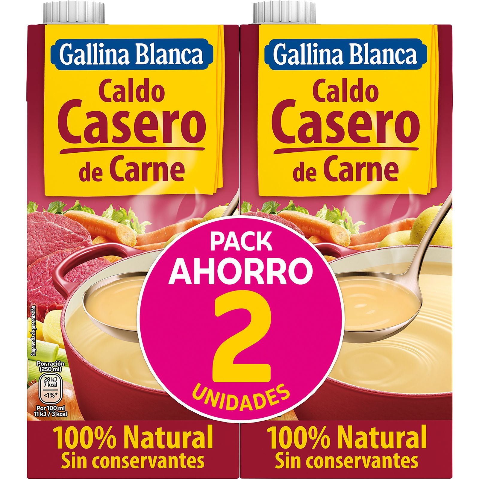 Pack Dúo Carne Brik