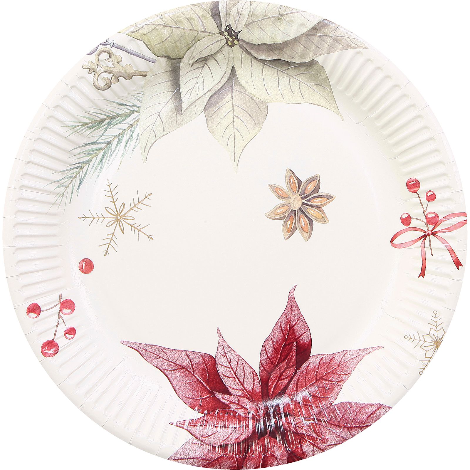 Plato Winter Rose 23 cm