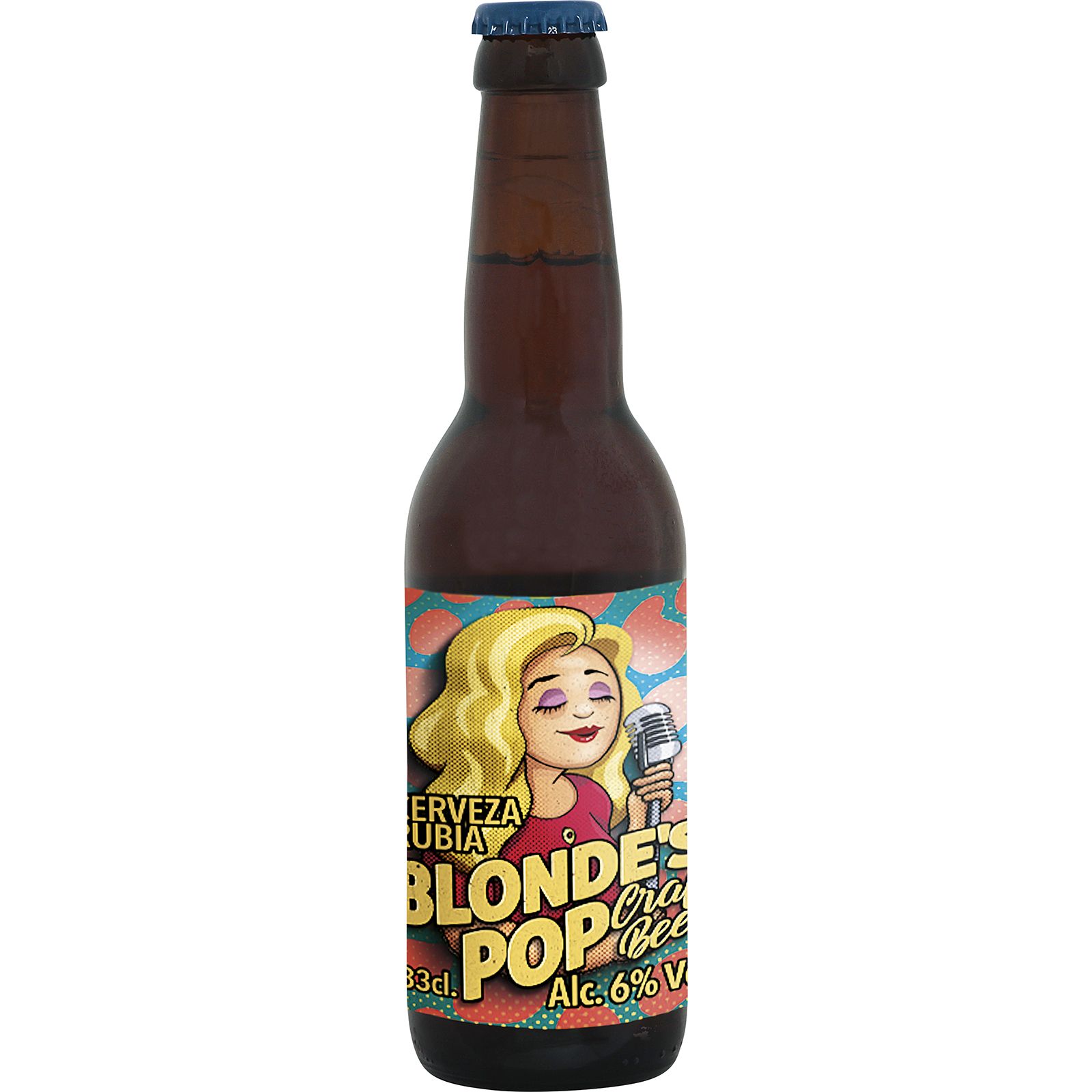 Cerveza Rubia Artesana Botella