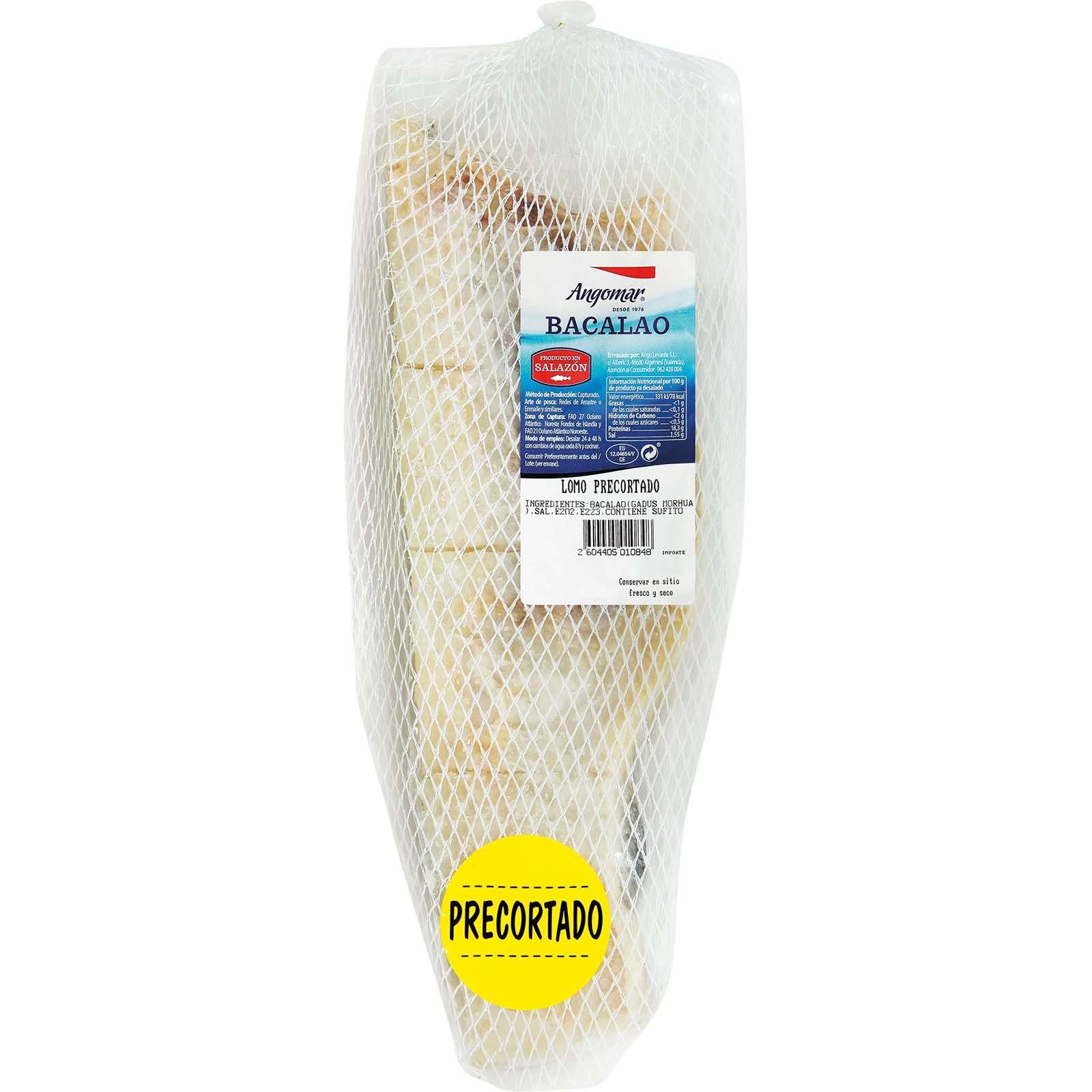 Lomo de Bacalao Precortado
