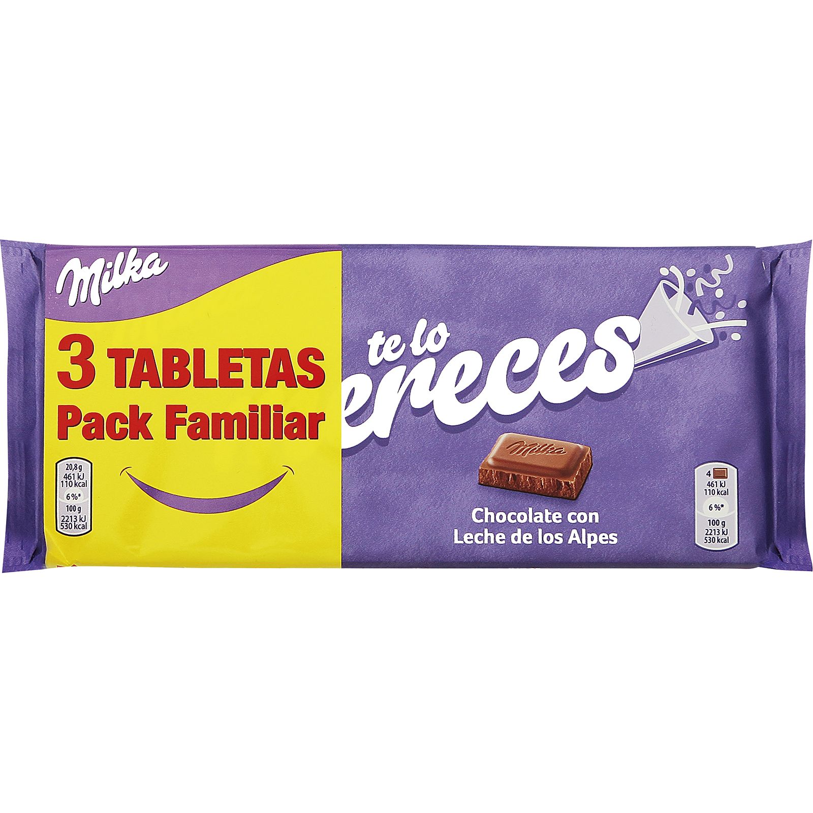 Chocolate con Leche Extrafino Pack