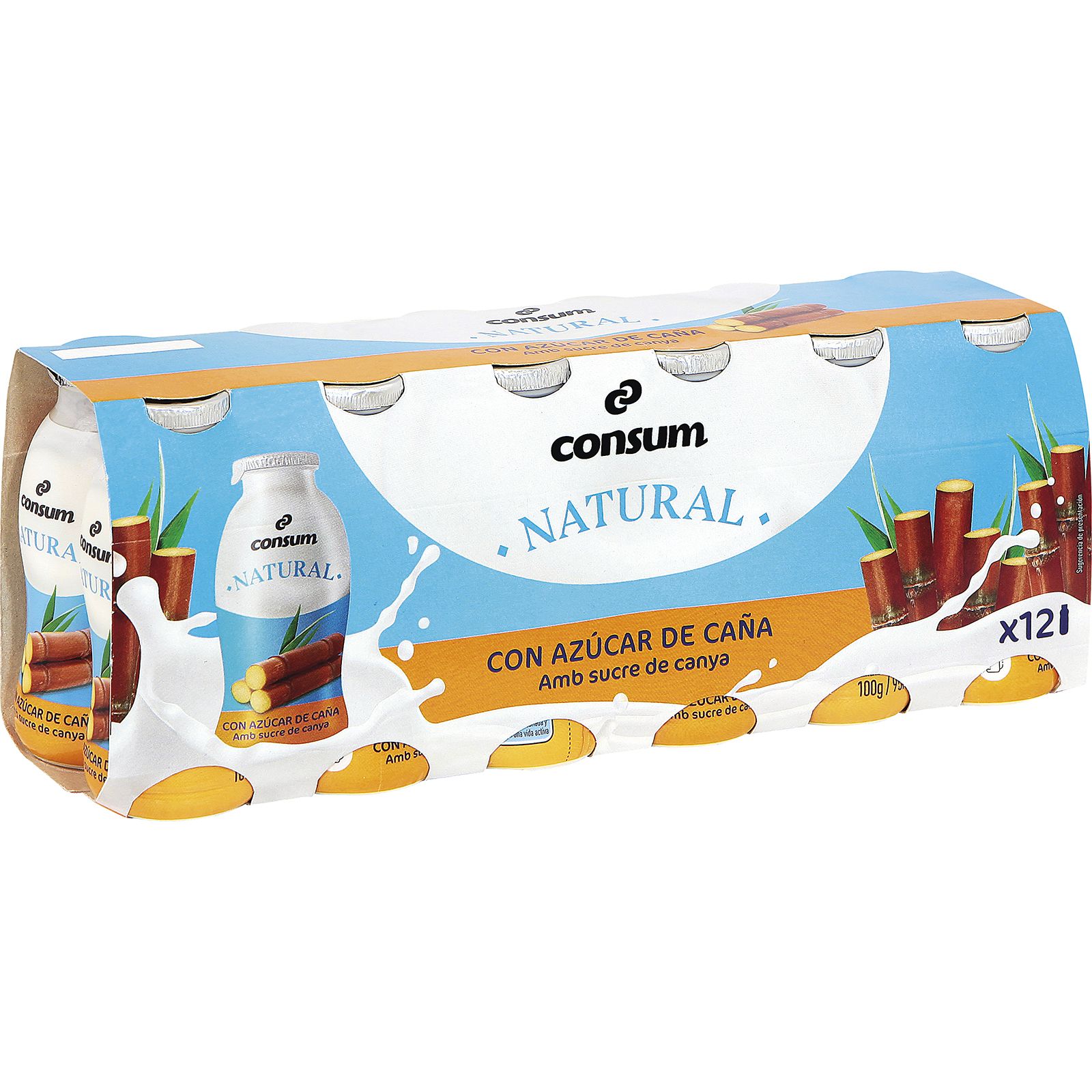 Bebida Láctea Natural con Azúcar de Caña