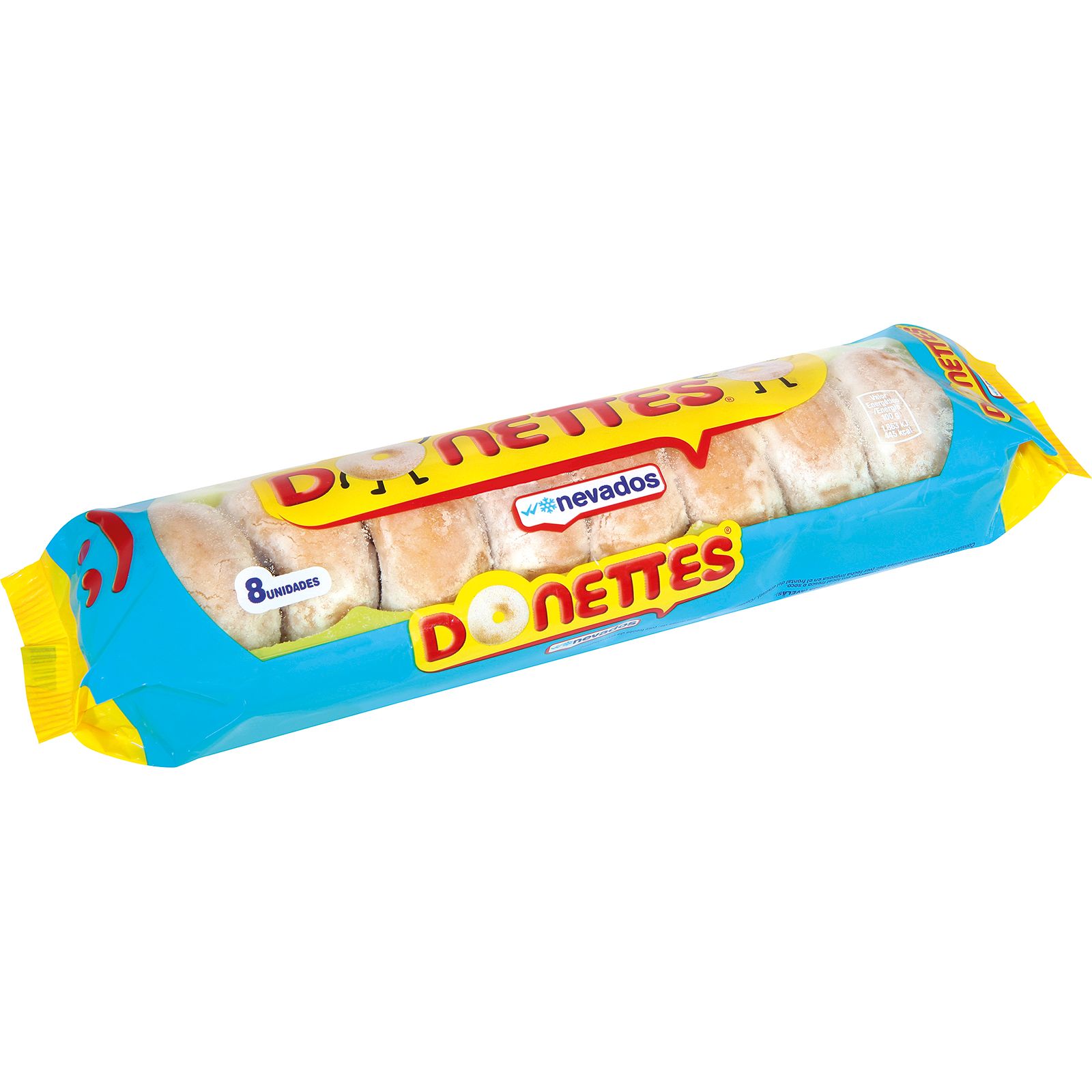 Donettes Nevados 8 Unidades