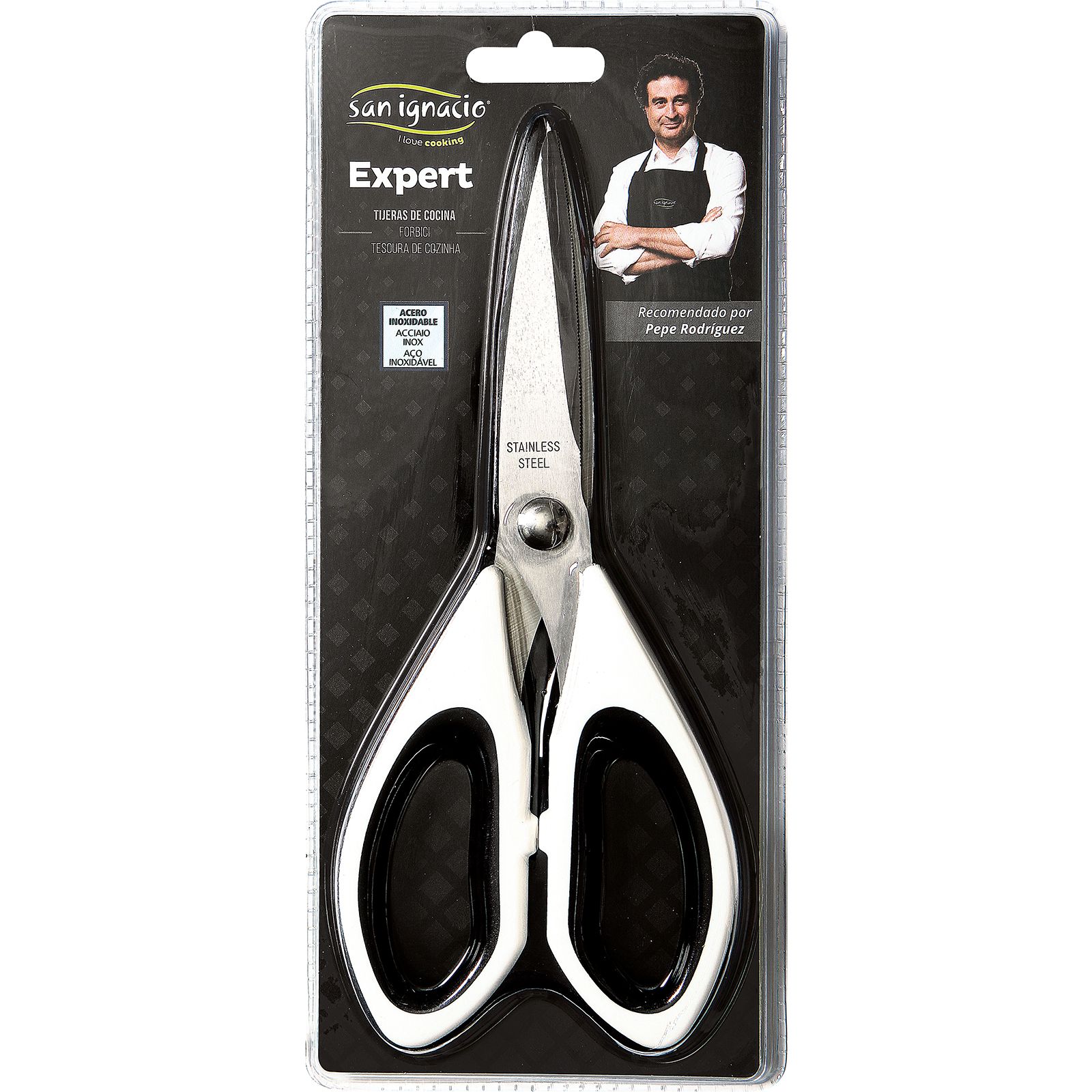 Tijeras de Cocina Acero Inox, Expert
