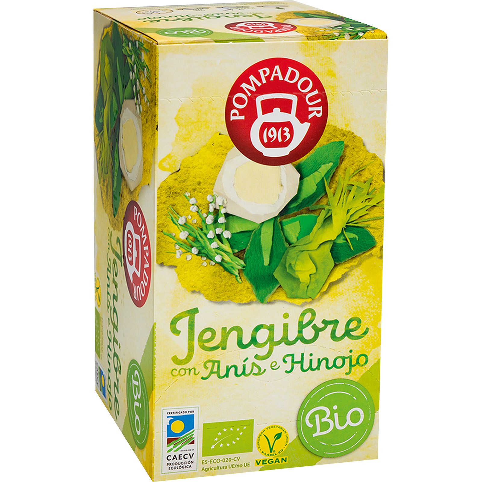 Jengibre con Anis e Hinojo Bio