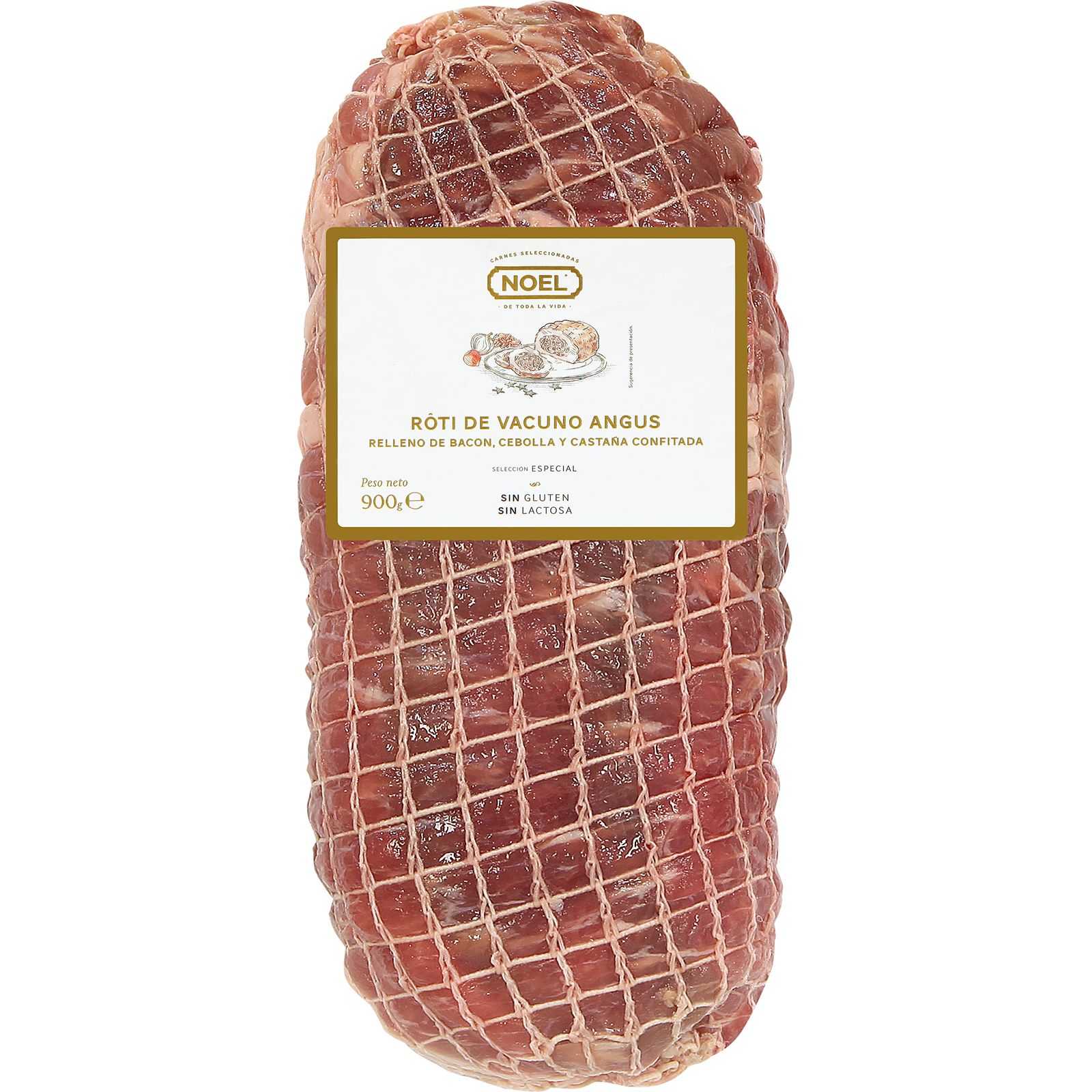 Rotí Angus Bacon Ceboll y Castaña Confitada