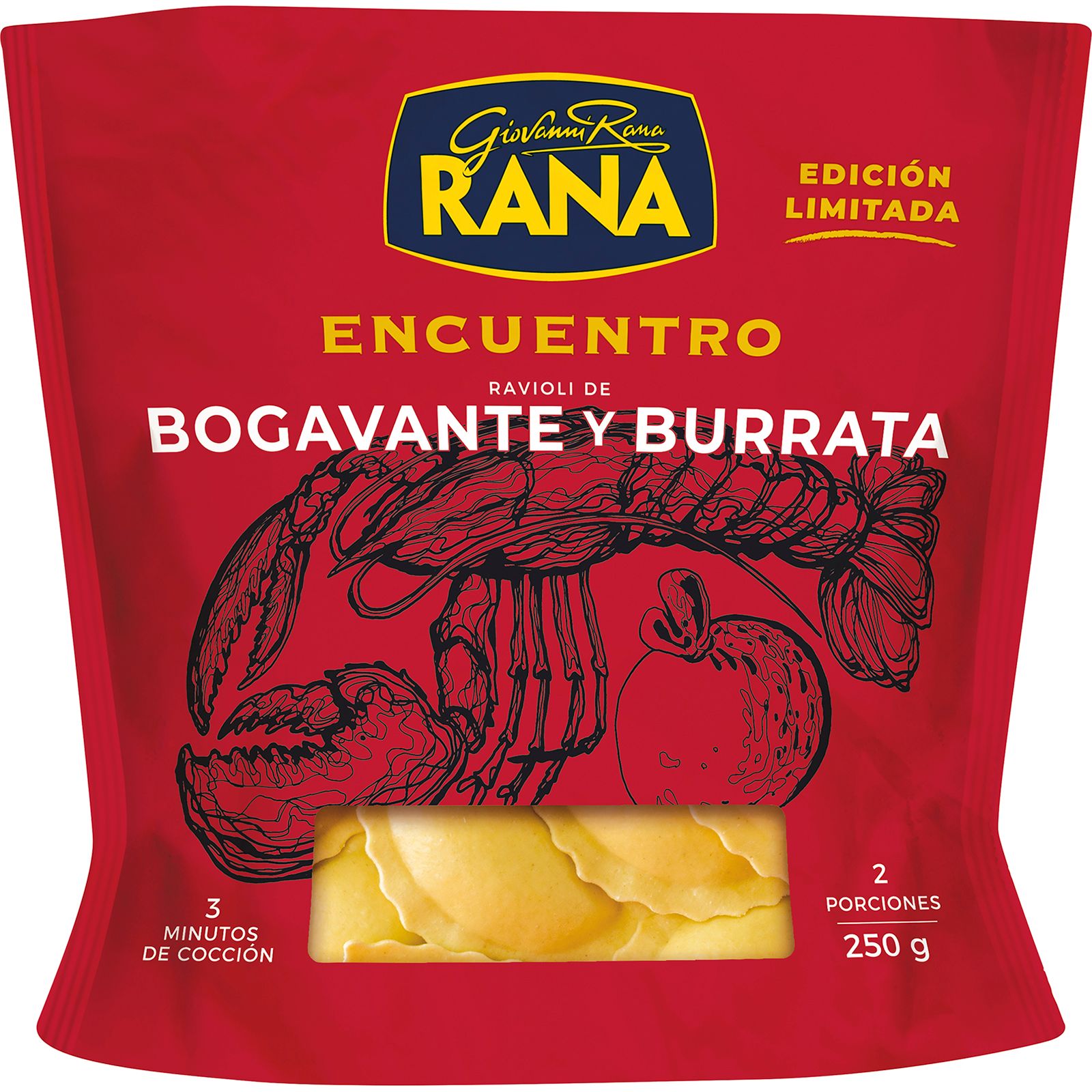 Ravioli Bogavante & Burrata