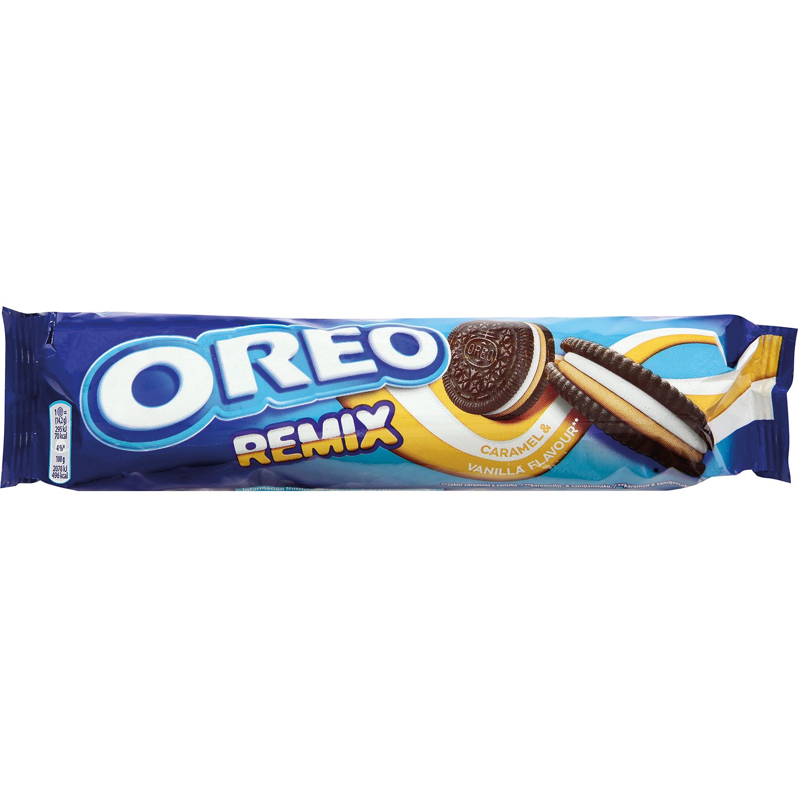 Galleta Rellena Caramelo y Vainilla