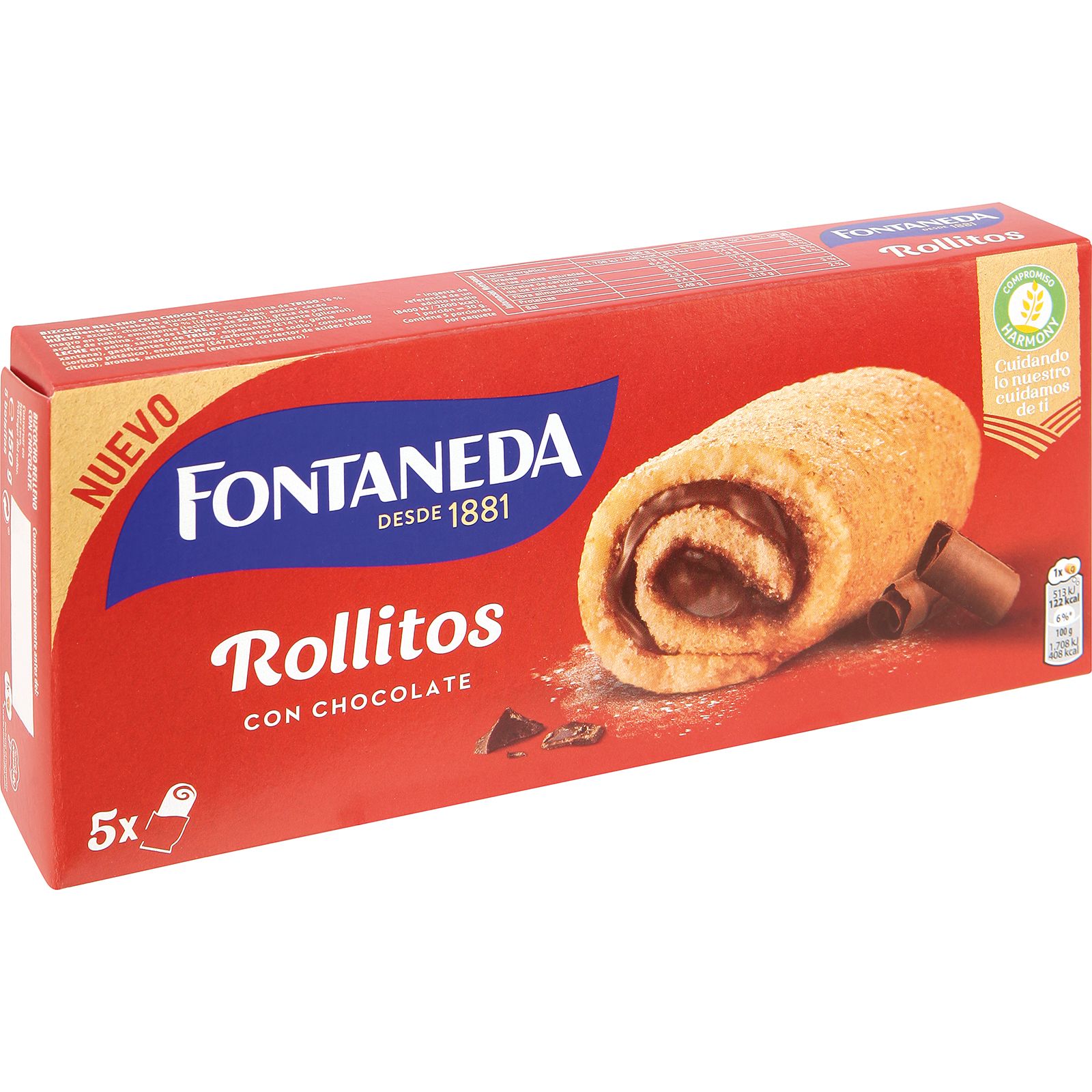Rollitos con Chocolate