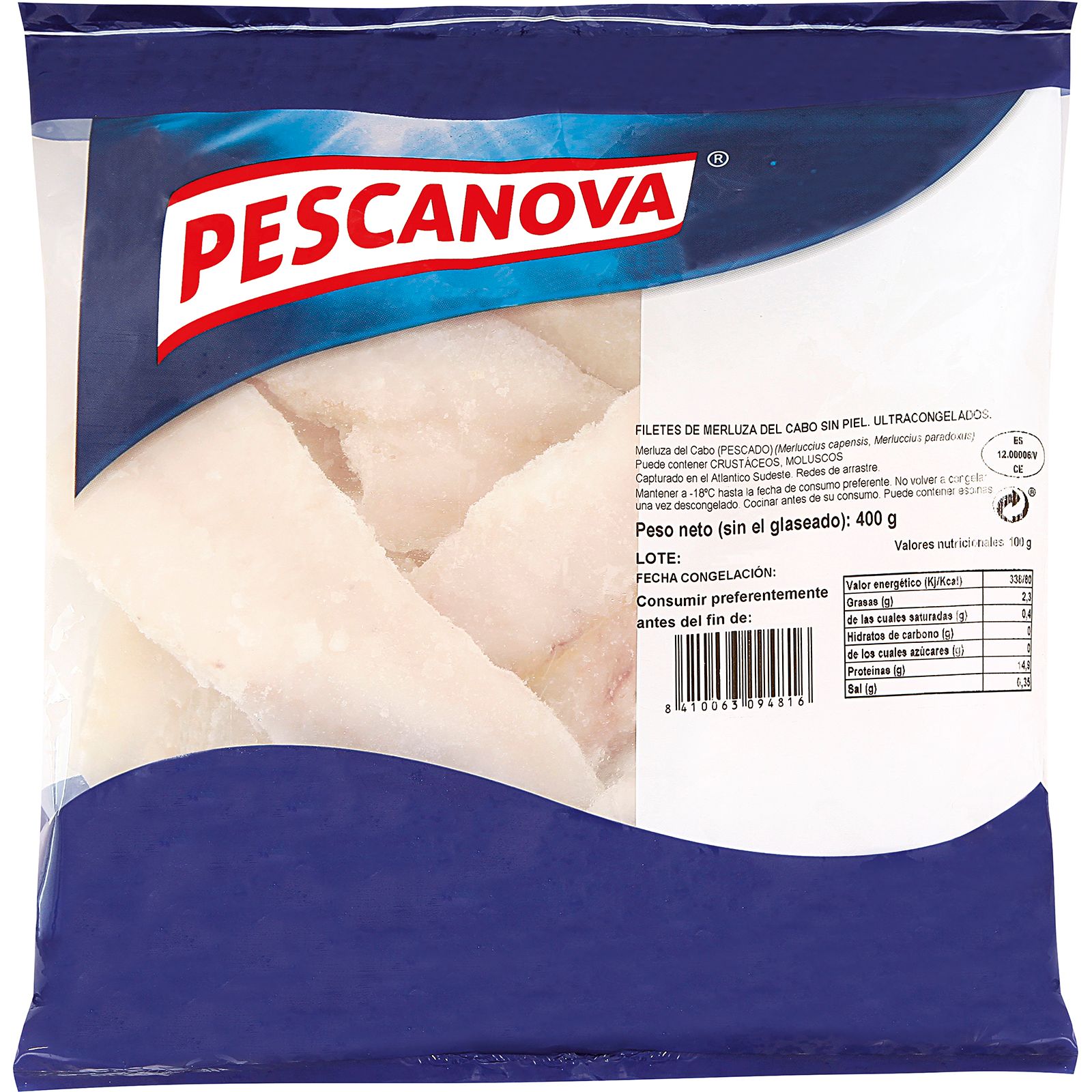 Filete Merluza Sin Piel