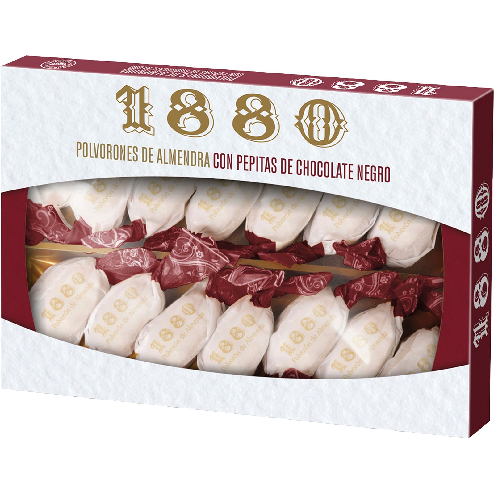 Polvorón Almendra Pepitas Chocolate