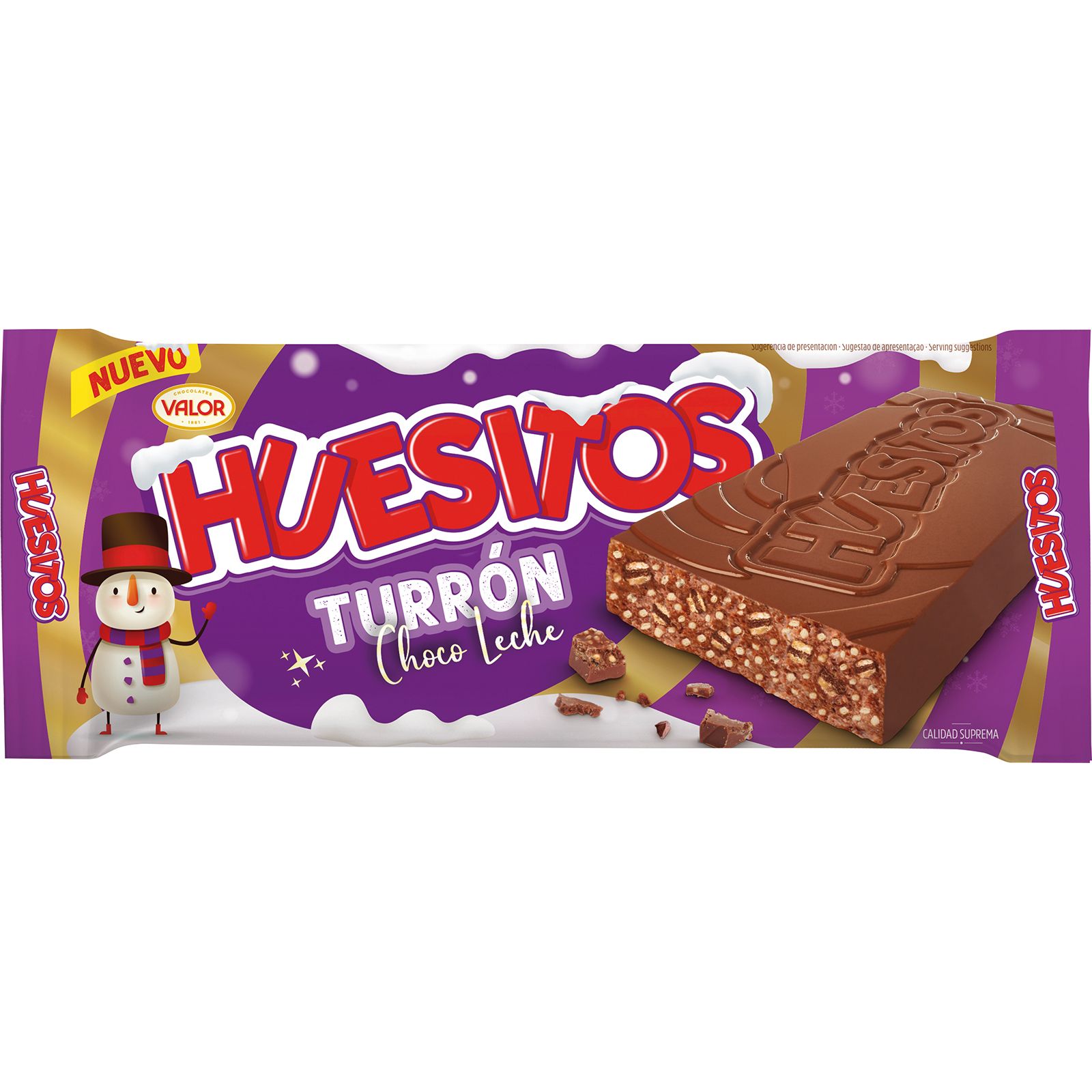 Turrón  Chocolate Leche con Galleta