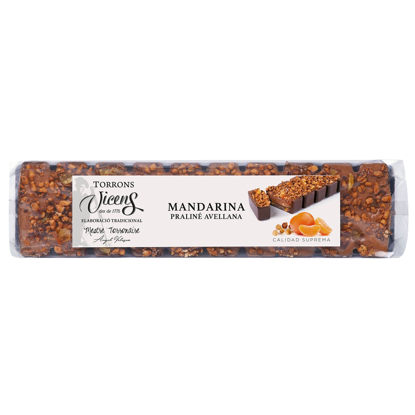 Turrón Mandarina Avellana