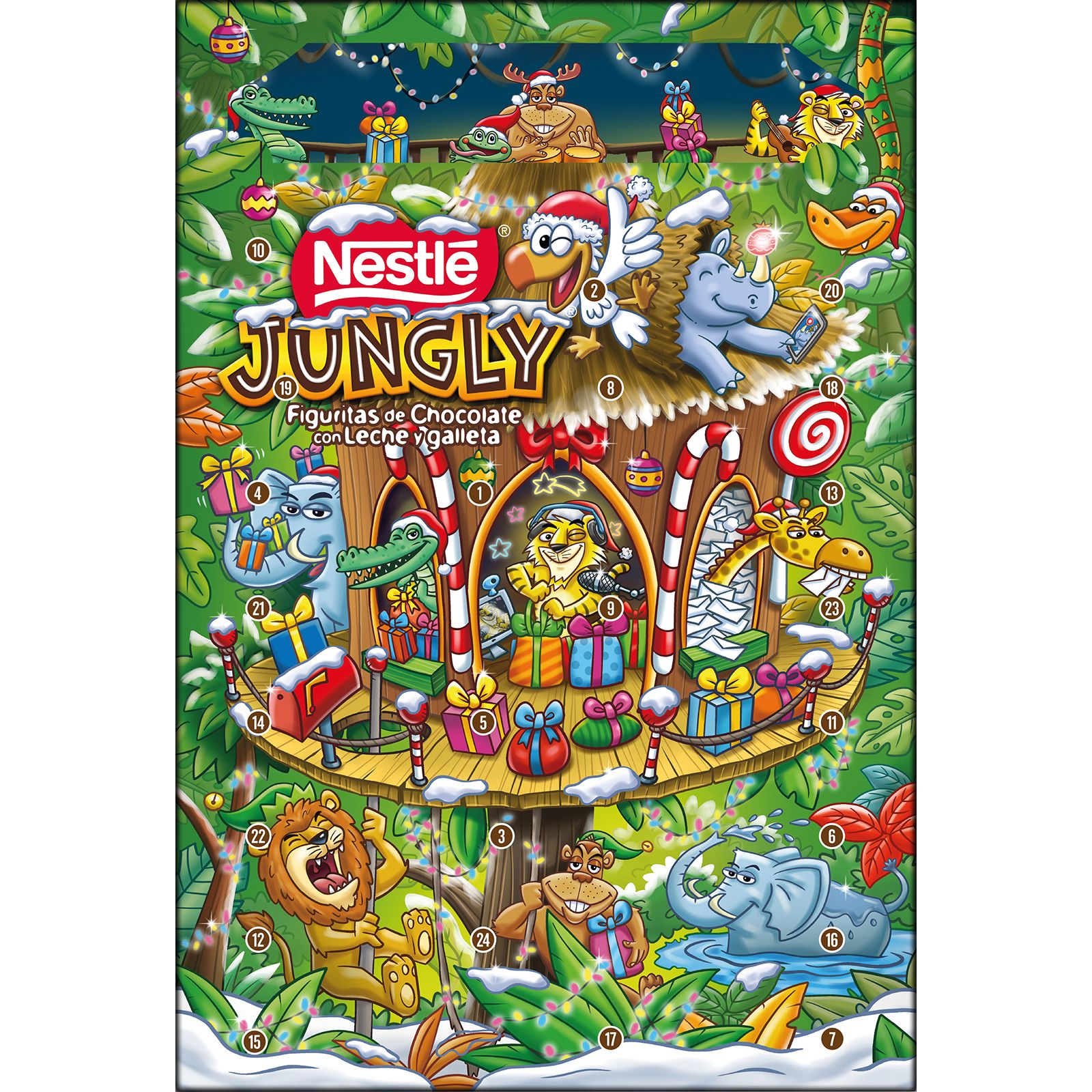 Calendario Adviento Jungly